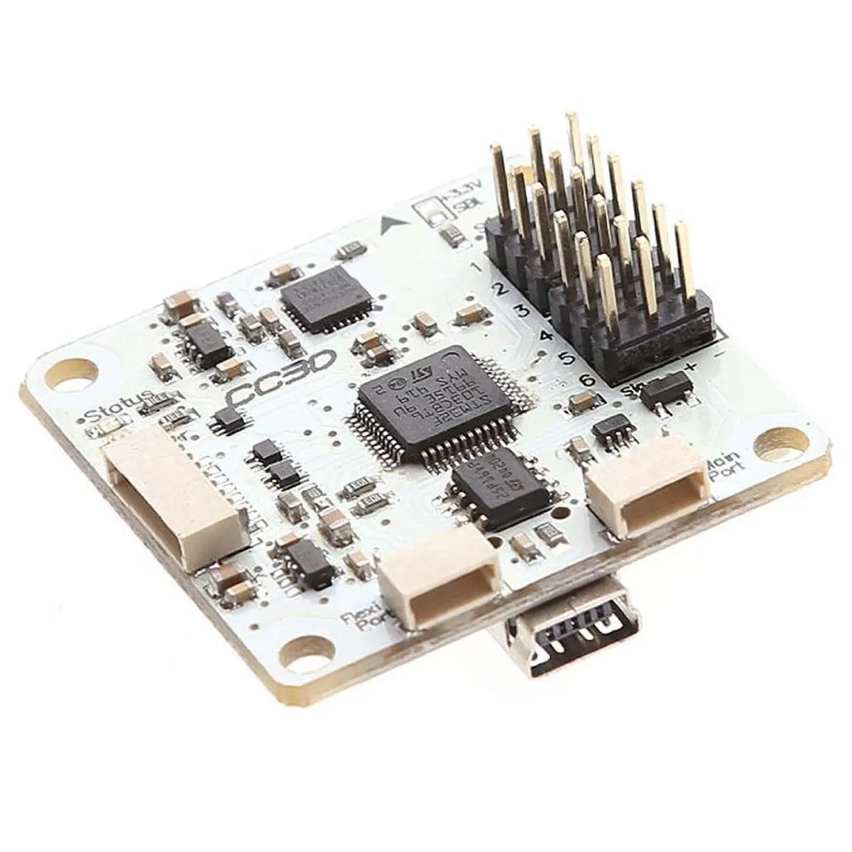 MACH CC3D Openpilot Self-stabilizing Flight Controller 32Bit for Multirotor Mini H250 White
MACH CC3D Openpilot Self-stabilizing Flight Controller 32Bit for Multirotor Mini H250 White