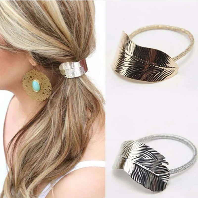 1PCS Fashion Sexy Women Lady Leaf Hair Band Rope Headband Elastic Ponytail Holder Party Vacation Hairband 2017 New Hot A1005
1PCS Fashion Sexy Women Lady Leaf Hair Band Rope Headband Elastic Ponytail Holder Party Vacation Hairband 2017 New Hot A1005
