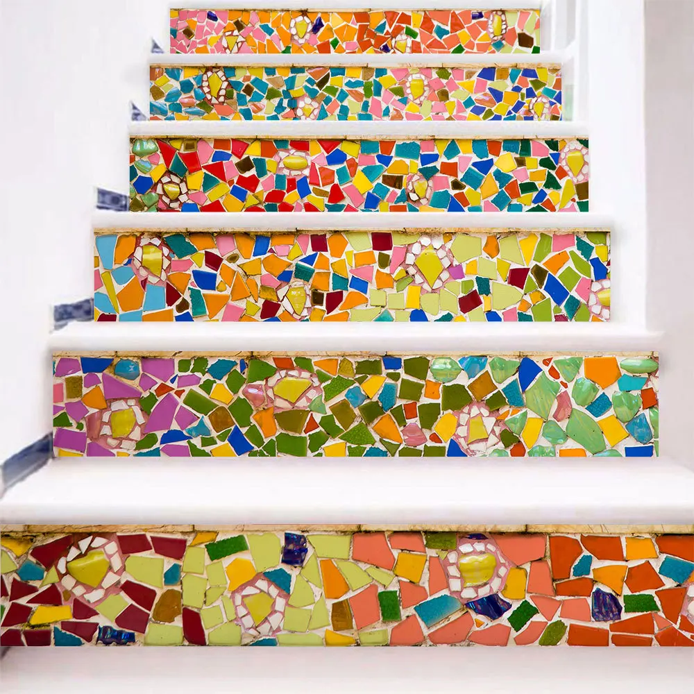 Colorful Drawers Mosaic Blue Seaworld Black White Shoes Stair Wall Stickers DIY Steps Sticker Wall Decal Mural Wallpaper
Colorful Drawers Mosaic Blue Seaworld Black White Shoes Stair Wall Stickers DIY Steps Sticker Wall Decal Mural Wallpaper