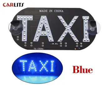 CARLITS 1PCS/Lot TAXI Car LED Indicator Light Taxi Panels Sign Green Signal Warning light Super Bright Red White Blue Green
CARLITS 1PCS/Lot TAXI Car LED Indicator Light Taxi Panels Sign Green Signal Warning light Super Bright Red White Blue Green