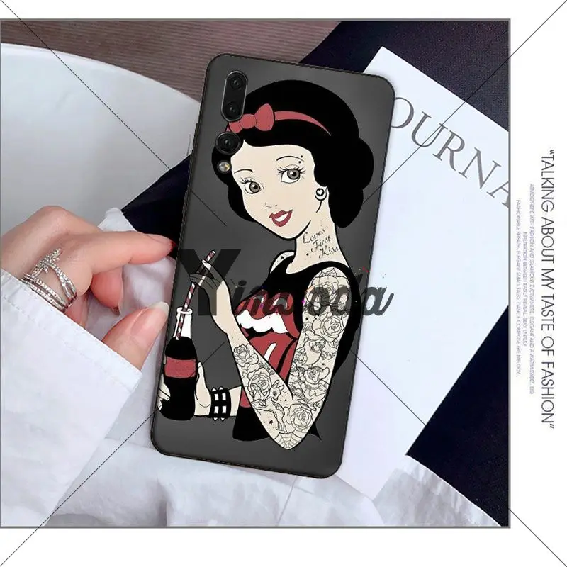 Tattooed princess Alice Ariel Jasmine