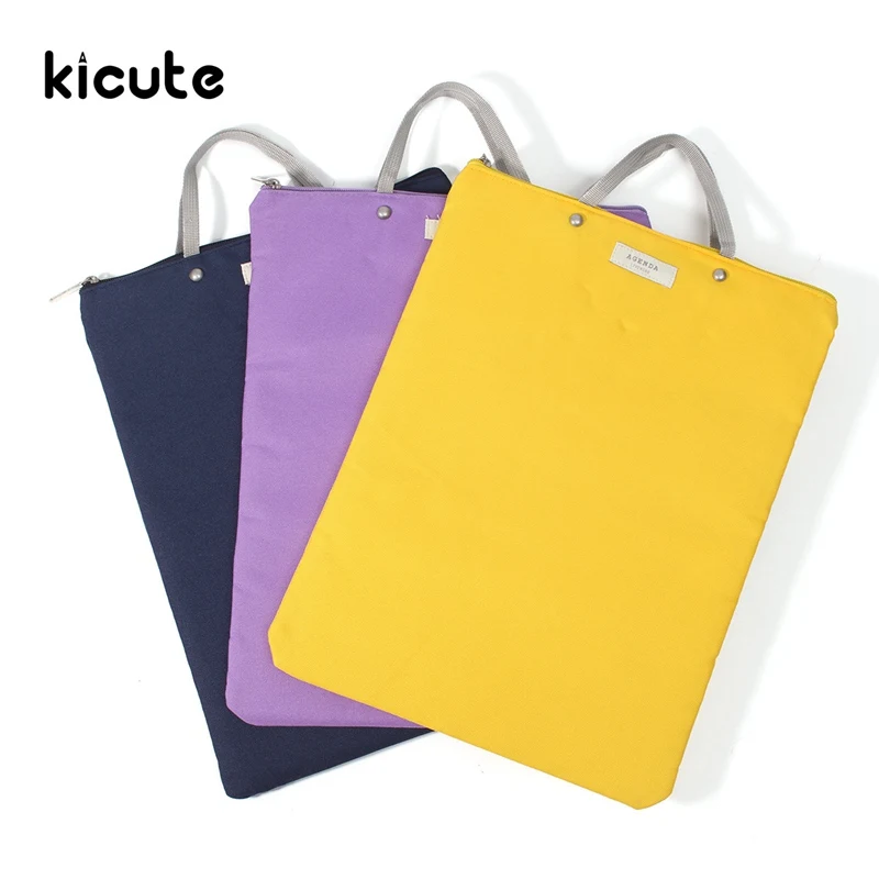 Kicute Modern Solid Oxford Canvas A4 Big Capacity Document Bag Business Briefcase Storage File Folder for Papers Stationery
Kicute Modern Solid Oxford Canvas A4 Big Capacity Document Bag Business Briefcase Storage File Folder for Papers Stationery