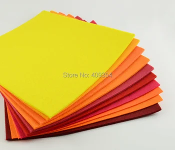 free shipping 10 PCS/lot Yellow Red Series mixed Polyester nonwoven felt fabric pack 30CMX30CM needle-punched DIY Craft Cloth
free shipping 10 PCS/lot Yellow Red Series mixed Polyester nonwoven felt fabric pack 30CMX30CM needle-punched DIY Craft Cloth