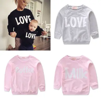 Love Printed Mom Kid Family Matching Long Sleeve T-shirt Clothes Mommy Baby Kids Outfits Cotton T-shirts Tee Tops
Love Printed Mom Kid Family Matching Long Sleeve T-shirt Clothes Mommy Baby Kids Outfits Cotton T-shirts Tee Tops