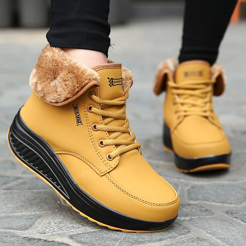 Fashion Loafers Shoes woman sneakers winter Plush warm Comfortable Casual Korean high-top shoes plus velvet shake women shoes
Fashion Loafers Shoes woman sneakers winter Plush warm Comfortable Casual Korean high-top shoes plus velvet shake women shoes