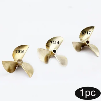 1PC Model Petrol Boat Parts 3 Blades Copper Paddle Aperture 6.35mm Dia 67mm/70mm/72mm DIY Toys Propellers Pitch 1.7/1.6/1.4
1PC Model Petrol Boat Parts 3 Blades Copper Paddle Aperture 6.35mm Dia 67mm/70mm/72mm DIY Toys Propellers Pitch 1.7/1.6/1.4