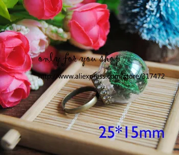 Freeshipping! 100sets/Lot 25*15mm glass vial & antique bronze ring setting DIY glass bubble global finger ring
Freeshipping! 100sets/Lot 25*15mm glass vial & antique bronze ring setting DIY glass bubble global finger ring