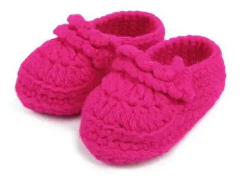 10 Pairs/lot Fashion soft baby boys girls solid colors manual knit toddler shoes children's crib shoes 11cm wholesale
10 Pairs/lot Fashion soft baby boys girls solid colors manual knit toddler shoes children's crib shoes 11cm wholesale