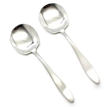 2Pcs/lot Sliver Stainless Steel Serving Spoon Dinnerware Set Public Buffet Meals Prep PicksTableware Kitchen Accessories
2Pcs/lot Sliver Stainless Steel Serving Spoon Dinnerware Set Public Buffet Meals Prep PicksTableware Kitchen Accessories