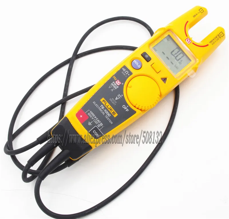 FLUKE T6-1000 1000V Clamp Continuity Current Electrical Tester with Fieldsense !!Brand New!!
FLUKE T6-1000 1000V Clamp Continuity Current Electrical Tester with Fieldsense !!Brand New!!