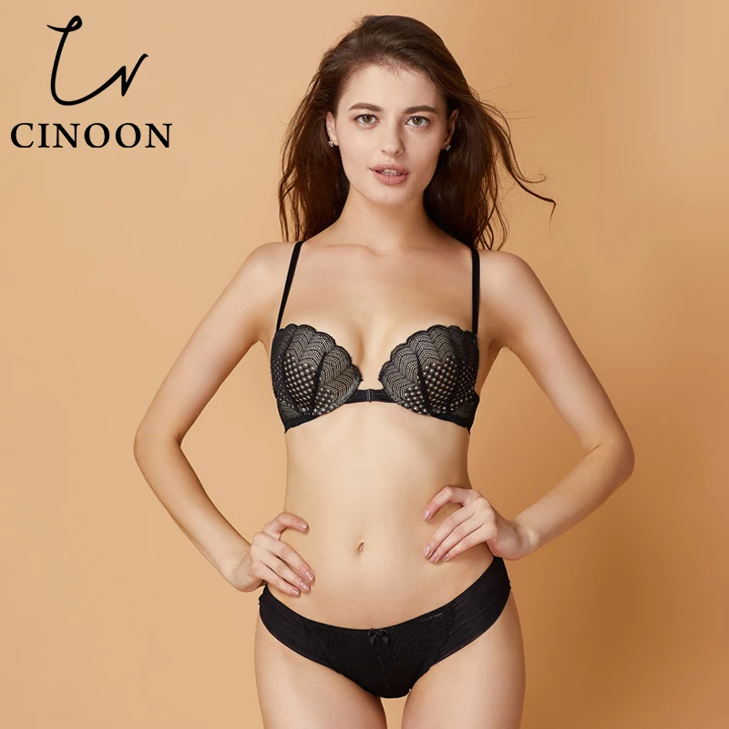 CINOON Sexy Bra Sets Front Closure Lingerie Sexy Underwear Push Up Bra for Women Floral Lace Lingerie Beauty back Female Bras
CINOON Sexy Bra Sets Front Closure Lingerie Sexy Underwear Push Up Bra for Women Floral Lace Lingerie Beauty back Female Bras