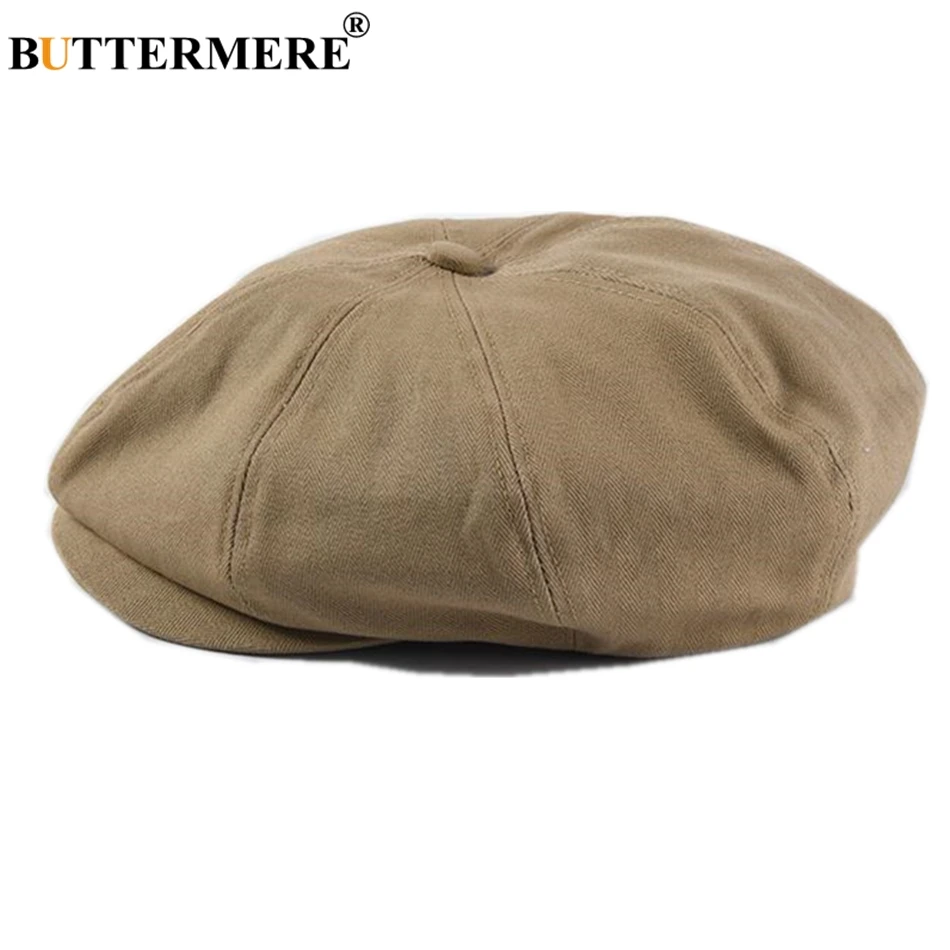 BUTTERMERE Newsboy Cap Men Women Cotton Octagonal Cap 2019 Spring Summer Male Female Beret Solid Brand British Style Painter Hat
BUTTERMERE Newsboy Cap Men Women Cotton Octagonal Cap 2019 Spring Summer Male Female Beret Solid Brand British Style Painter Hat