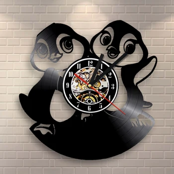 Funny Cute Penguins 3D Record Clock Animal Theme CD Clock Cartoon Cute Vinyl Record Wall Clock Creative Home Decor LED Clock
Funny Cute Penguins 3D Record Clock Animal Theme CD Clock Cartoon Cute Vinyl Record Wall Clock Creative Home Decor LED Clock