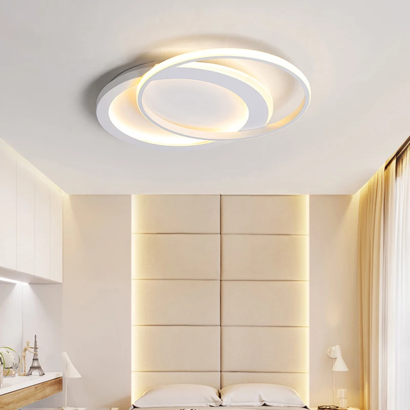 Chandelierrec современный светодио дный потолочные светильники AC85 265V искусственного