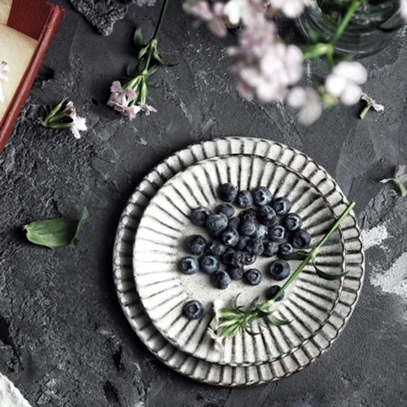 KINGLANG Stoneware creative western steak dish home fruit salad dish plate pasta dish breakfast plate
KINGLANG Stoneware creative western steak dish home fruit salad dish plate pasta dish breakfast plate