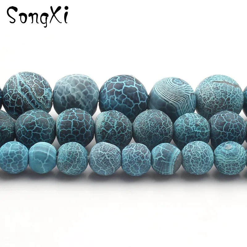 Natural Dull Polish Matte Frost Agates Stone 6 8 10mm Round Loose Spacer Beads for Jewelry Making DIY Bracelet Necklace 15 Inch
Natural Dull Polish Matte Frost Agates Stone 6 8 10mm Round Loose Spacer Beads for Jewelry Making DIY Bracelet Necklace 15 Inch
