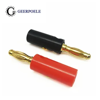 10 pcs/lot Lantern Type 4mm Gold Plated Black Red Audio Channel Headphone Connector Audio Horn Plug Housing Solderless
10 pcs/lot Lantern Type 4mm Gold Plated Black Red Audio Channel Headphone Connector Audio Horn Plug Housing Solderless