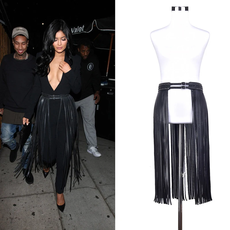 2019 Fantastic long fringed belt black designer leather belts for women long tassels Pin buckle corset belt Spot on trendy
2019 Fantastic long fringed belt black designer leather belts for women long tassels Pin buckle corset belt Spot on trendy