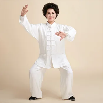 New Style White Chinese Women's Kung fu Uniform High Quality Cotton Tai Chi Suit XXS XS S M L XL XXL XXXL 2527-2
New Style White Chinese Women's Kung fu Uniform High Quality Cotton Tai Chi Suit XXS XS S M L XL XXL XXXL 2527-2