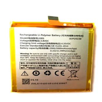 

NEW GI01 cell phone battery For Gigaset ME GS55-6 Batterie Bateria Accumulator 3000mAh battery with repair tools for gift