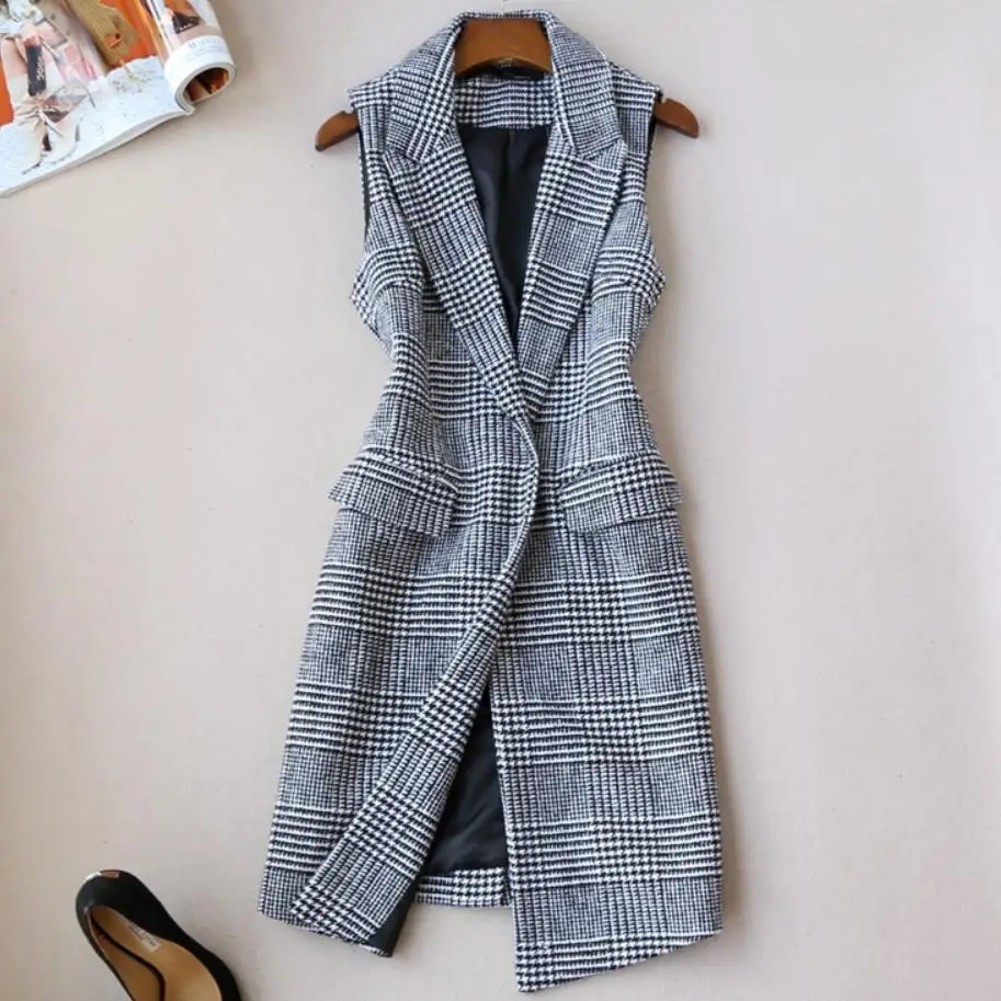plus size 2XL autumn winter women ol pure color wool office lady blazer vest coat
plus size 2XL autumn winter women ol pure color wool office lady blazer vest coat