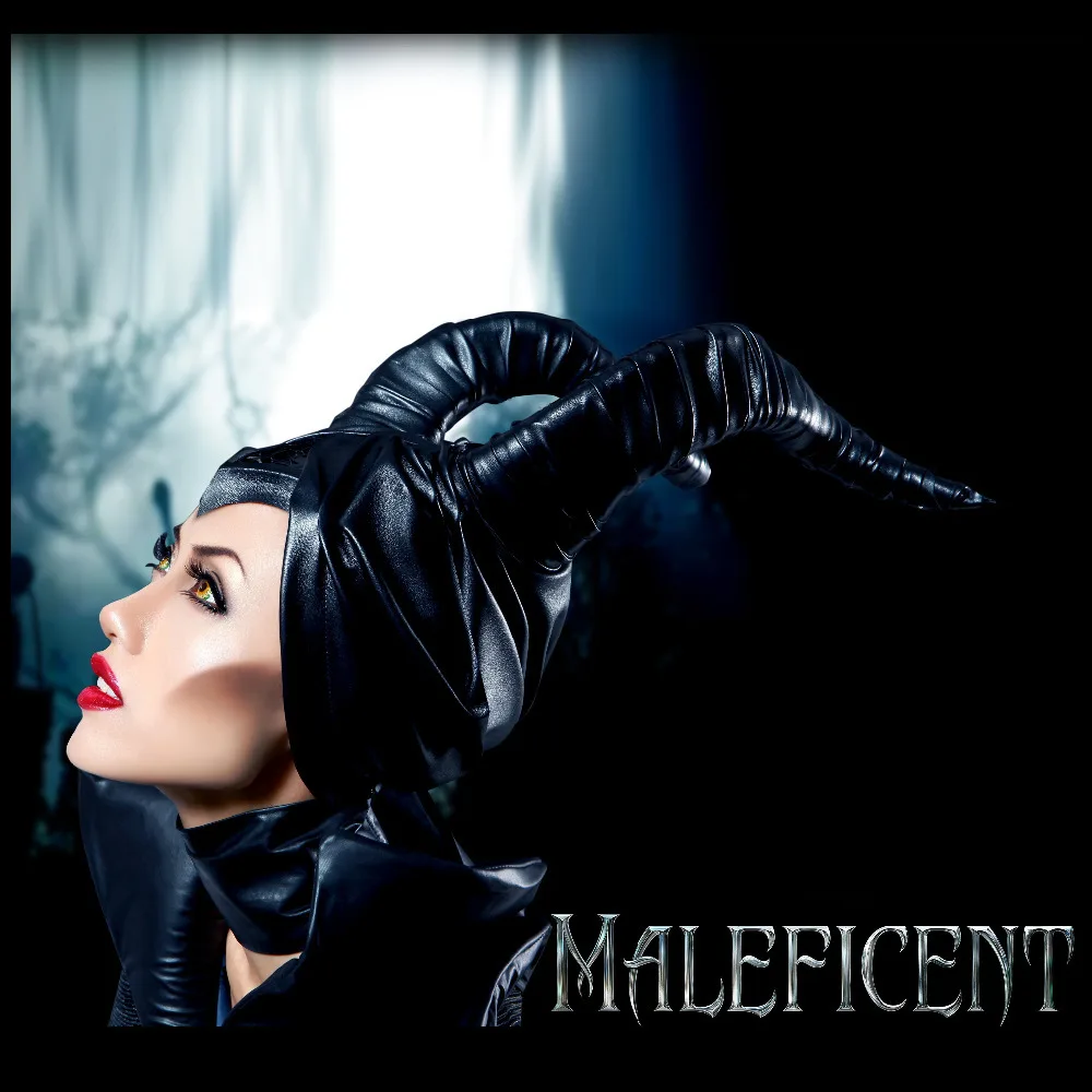 New High Quality Movie Maleficent Dark Witch Cosplay Helmet Horn Headpiece Maleficent PU Hat Cosplay Prop Collection
New High Quality Movie Maleficent Dark Witch Cosplay Helmet Horn Headpiece Maleficent PU Hat Cosplay Prop Collection