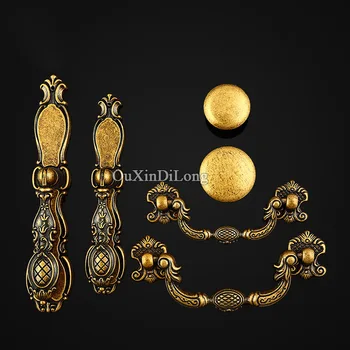 High Quality 10PCS Furniture Handles European Antique Carved Drawer Wardrobe Cupboard Shoe Cabinet Kitchen Pulls Handles & Knobs
High Quality 10PCS Furniture Handles European Antique Carved Drawer Wardrobe Cupboard Shoe Cabinet Kitchen Pulls Handles & Knobs