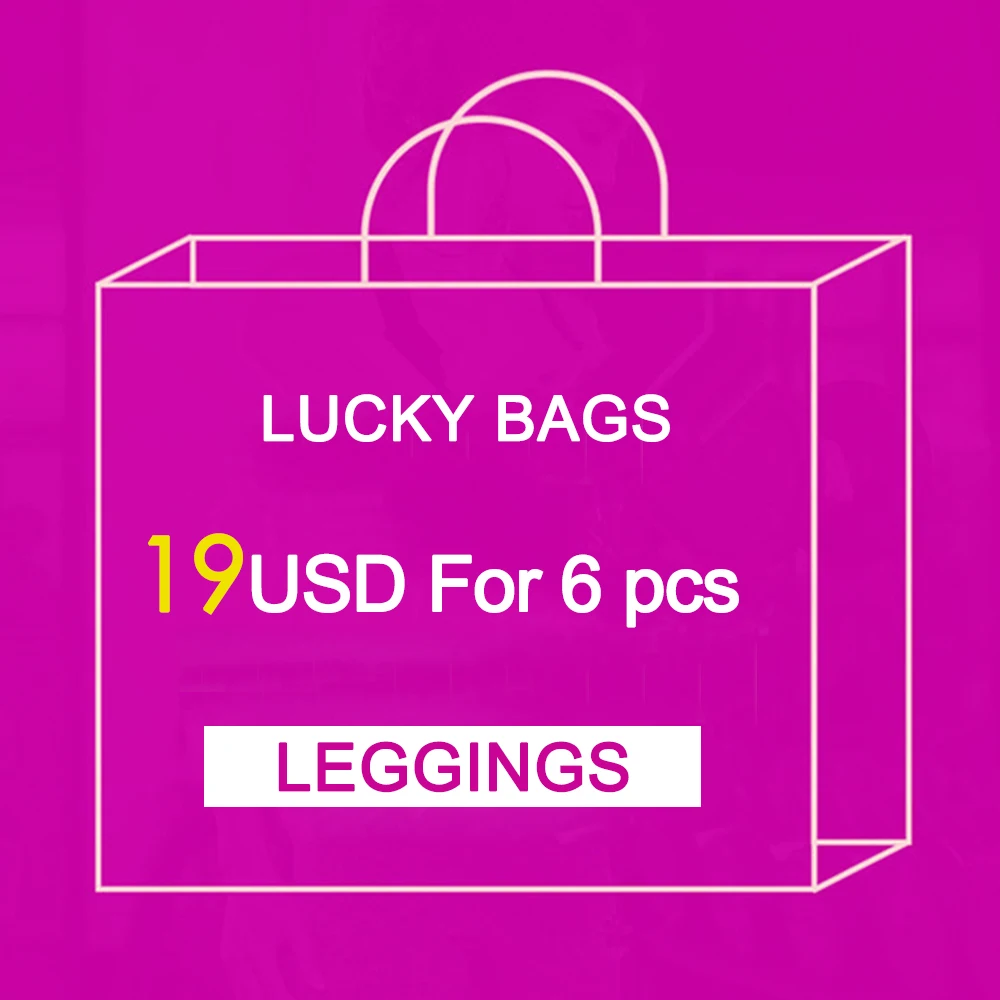 NADANBAO 6pcs Luck Bags Printing Women Leggings Hight Waist Elastic Fitness Pants Big Surprise New Year Gift S-XL Send Randomly
NADANBAO 6pcs Luck Bags Printing Women Leggings Hight Waist Elastic Fitness Pants Big Surprise New Year Gift S-XL Send Randomly