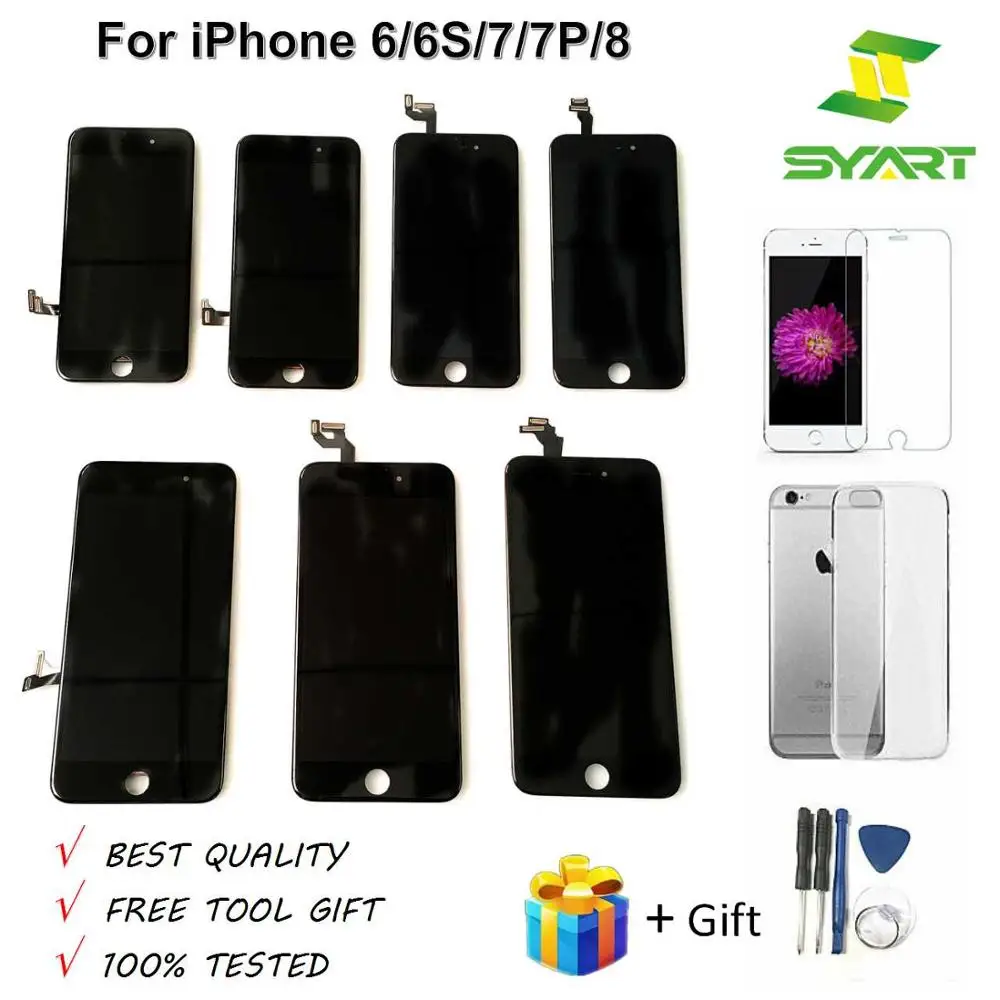 4.7'' 5.5'' AAA Grade LCD Display Touch Screen Digitizer For iphone8 LCD Screen pantalla For iphone 6 6S 7 8 7P LCDs
4.7'' 5.5'' AAA Grade LCD Display Touch Screen Digitizer For iphone8 LCD Screen pantalla For iphone 6 6S 7 8 7P LCDs