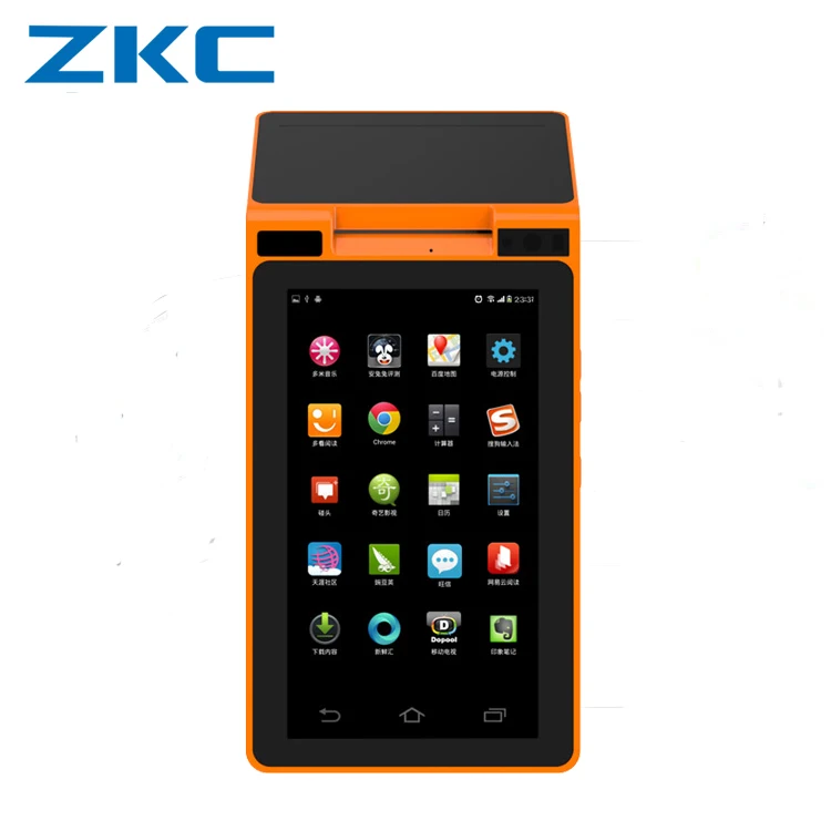 FREE SDK Dual screen POS Handheld Android POS machine built in printer camera scanner and NFC
FREE SDK Dual screen POS Handheld Android POS machine built in printer camera scanner and NFC