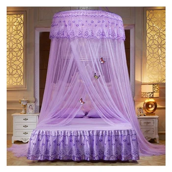 Summer princess ceiling Mosquito net Hanging Round Lace Canopy Bed Netting Comfy hung Dome Mosquito Net Crib Twin Full Queen Bed
Summer princess ceiling Mosquito net Hanging Round Lace Canopy Bed Netting Comfy hung Dome Mosquito Net Crib Twin Full Queen Bed