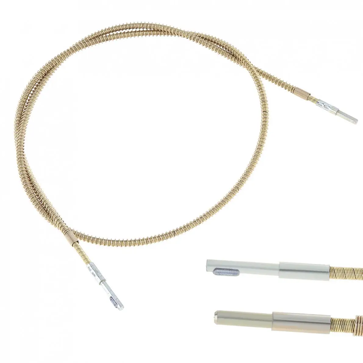 Universal Flexible Shaft Inner Core Flex Shaft Tube Core with 6mm Chuck and Spring for Table Saw Table Grinder / Electric Drill
Universal Flexible Shaft Inner Core Flex Shaft Tube Core with 6mm Chuck and Spring for Table Saw Table Grinder / Electric Drill