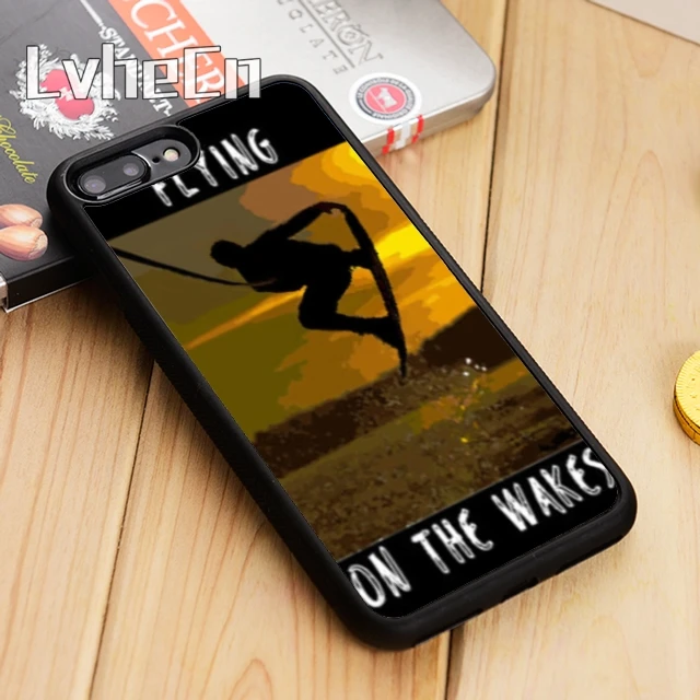 LvheCn чехол для телефона с надписью flying on the Wake iPhone 5 6s 7 8 plus 11 12 Pro X XR XS max Samsung S7 edge S9 S10 |