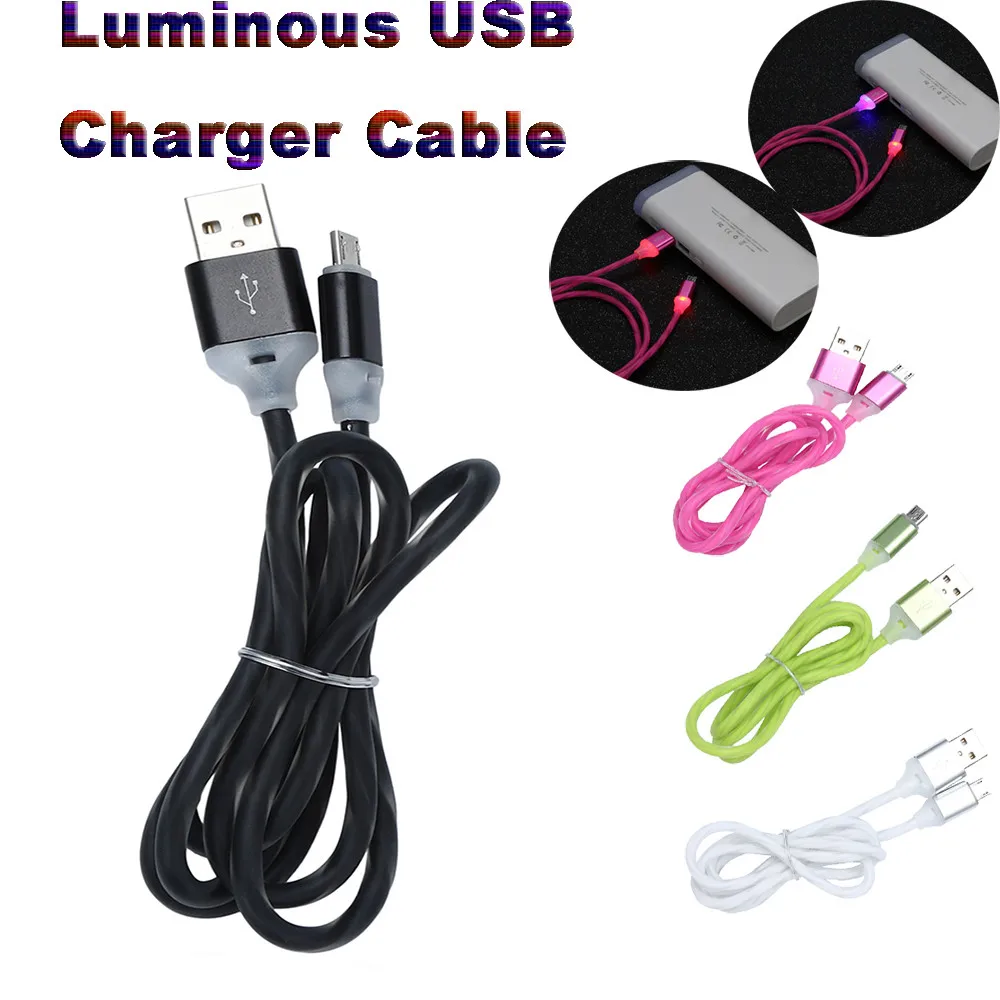 LED Light Luminous Type_C USB Charger Cable Data Cable For Samsung Galaxy S9 Universal usb Data Charging USB-C Fast charge
LED Light Luminous Type_C USB Charger Cable Data Cable For Samsung Galaxy S9 Universal usb Data Charging USB-C Fast charge