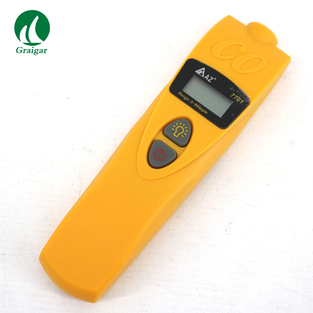 AZ7701 Digital portable carbon monoxide detector Carbon Monoxide Detector tester meter AZ-7701 Pocket type CO detector
AZ7701 Digital portable carbon monoxide detector Carbon Monoxide Detector tester meter AZ-7701 Pocket type CO detector