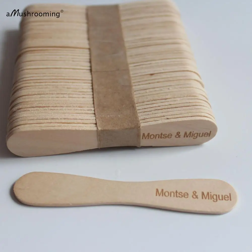 x100 Plain or Customized Bow Tie Ice Cream Sticks 94mm Personalized Engrave Flat Wooden Spatula Party Mini Candy Apple Sticks
x100 Plain or Customized Bow Tie Ice Cream Sticks 94mm Personalized Engrave Flat Wooden Spatula Party Mini Candy Apple Sticks