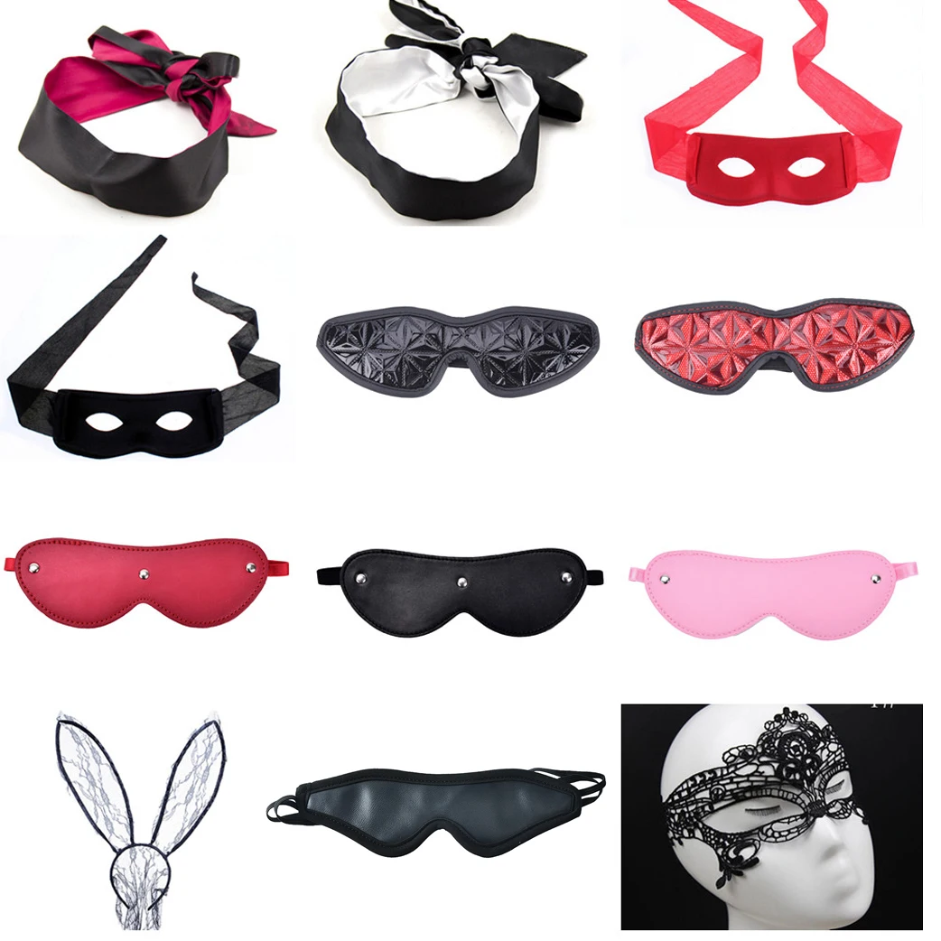 Exotic Accessories Black Soft Silk Satin Bandage Sleep Mask Eye Shade Blindfold Ribbon Sexy Lingerie
Exotic Accessories Black Soft Silk Satin Bandage Sleep Mask Eye Shade Blindfold Ribbon Sexy Lingerie