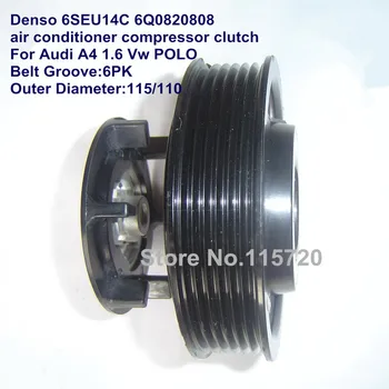 6SEU14C 6Q0820808 compressor clutch air conditioner compressor magnetic clutch for Audi A4 1.6 VW POLO
6SEU14C 6Q0820808 compressor clutch air conditioner compressor magnetic clutch for Audi A4 1.6 VW POLO