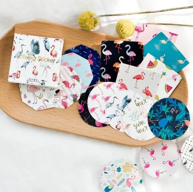 45Pcs Flamingo Paper Sticker For DIY Gift Craft Label Birthday Party Decorations Cartoon Scrapbook Supplies Kids Favor
45Pcs Flamingo Paper Sticker For DIY Gift Craft Label Birthday Party Decorations Cartoon Scrapbook Supplies Kids Favor