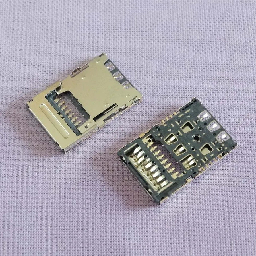 5pcs/lot SIM Memory Card Reader SIM Memory Card Socket SIM Card Slot Replacement For LG K8 K350 K350N K4 M160
5pcs/lot SIM Memory Card Reader SIM Memory Card Socket SIM Card Slot Replacement For LG K8 K350 K350N K4 M160