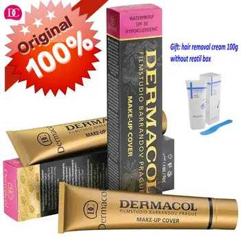 2 PCS Original Dermacol Make-Up Cover Waterproof Foundation Primer Deep Concealer Blemish Cream Natural For Face Leg Neck+Gift
2 PCS Original Dermacol Make-Up Cover Waterproof Foundation Primer Deep Concealer Blemish Cream Natural For Face Leg Neck+Gift