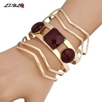 LZHLQ Geometric Multilayer Wire Bangle Trendy Maxi Opened Resin Cuff Bracelet For Women 2020 Fashion Brand Jewelry Accessories
LZHLQ Geometric Multilayer Wire Bangle Trendy Maxi Opened Resin Cuff Bracelet For Women 2020 Fashion Brand Jewelry Accessories