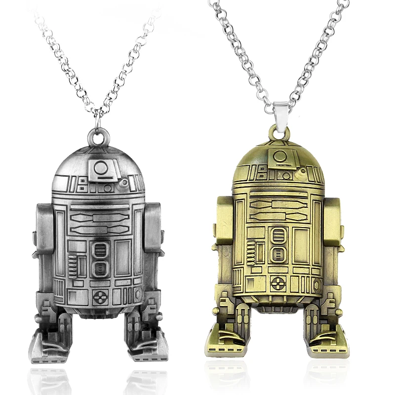 Classic Movie Star Wars Robot R2D2 Pendants & Necklace Cosplay Game Necklace Jewelry Use Beer Botter Opener BB8 Pendant
Classic Movie Star Wars Robot R2D2 Pendants & Necklace Cosplay Game Necklace Jewelry Use Beer Botter Opener BB8 Pendant