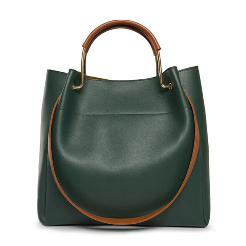 FGGS-Fashion Female Shoulder Bag Pu Leather Women Handbag Simple Style Messenger Bag Top-Handle Large Capacity Hand Bags
FGGS-Fashion Female Shoulder Bag Pu Leather Women Handbag Simple Style Messenger Bag Top-Handle Large Capacity Hand Bags