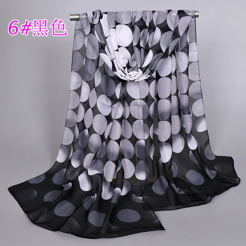 New Winter Autumn Long Chiffon Silk scarves For Fashion 2018 Women Polka Dots Print Wrap Scarfs Cachecol Feminino Inverno Gift
New Winter Autumn Long Chiffon Silk scarves For Fashion 2018 Women Polka Dots Print Wrap Scarfs Cachecol Feminino Inverno Gift