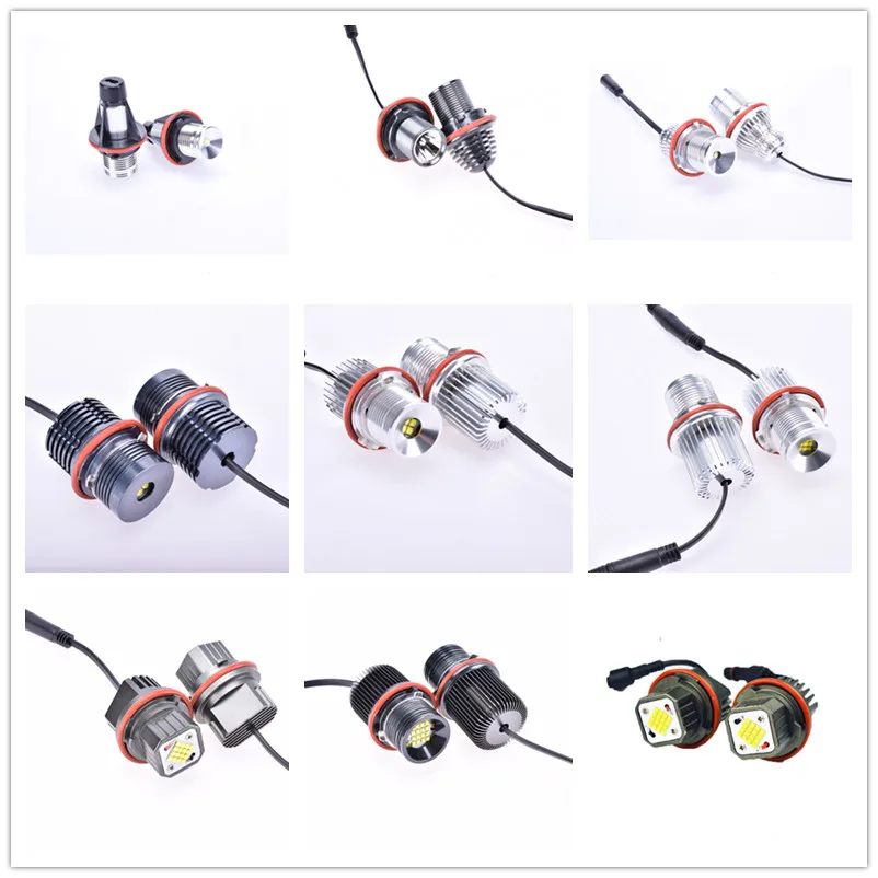 40W 80W 6500k LED Angle Eyes Halo Xenon Marker Ring Light Error No Bulb headlight For BMW E39 E87 E53 E60 E61 E63 E64 E65 E66 X5
40W 80W 6500k LED Angle Eyes Halo Xenon Marker Ring Light Error No Bulb headlight For BMW E39 E87 E53 E60 E61 E63 E64 E65 E66 X5