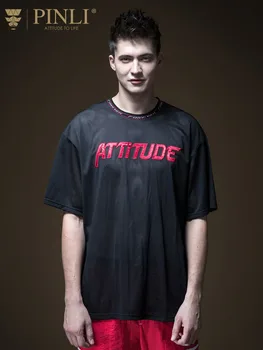 2018 Pinli Product Made The New Spring Hot Men's Wear Loose Patch Embroidered Sports Shirt Short Sleeve T-shirt B191411044
2018 Pinli Product Made The New Spring Hot Men's Wear Loose Patch Embroidered Sports Shirt Short Sleeve T-shirt B191411044