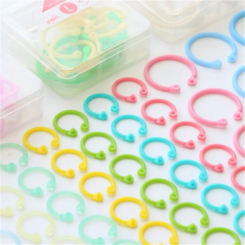 1 Box Colored Multi-function Ring Book Loose Leaf Binder Circle Calendar Ring Keychain School Office Supplies Random Color
1 Box Colored Multi-function Ring Book Loose Leaf Binder Circle Calendar Ring Keychain School Office Supplies Random Color