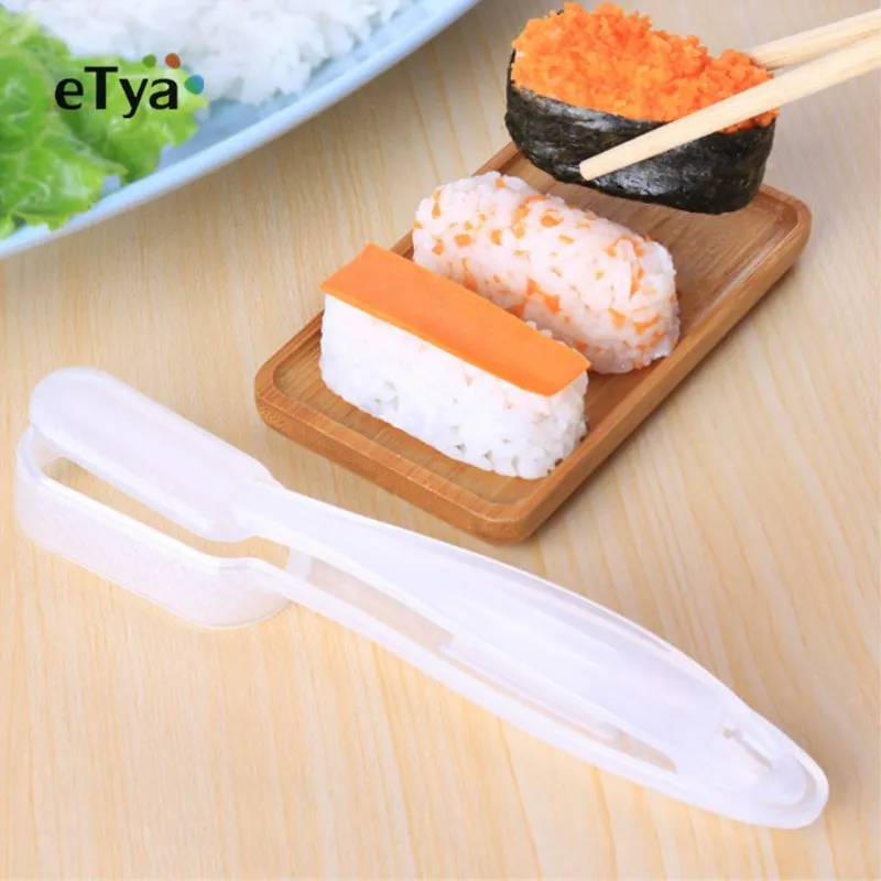 eTya 1PC Sushi Mold Maker DIY Sushi Maker Onigiri Rice Mold Kitchen Sushi Making Tools Bento Accessories
eTya 1PC Sushi Mold Maker DIY Sushi Maker Onigiri Rice Mold Kitchen Sushi Making Tools Bento Accessories