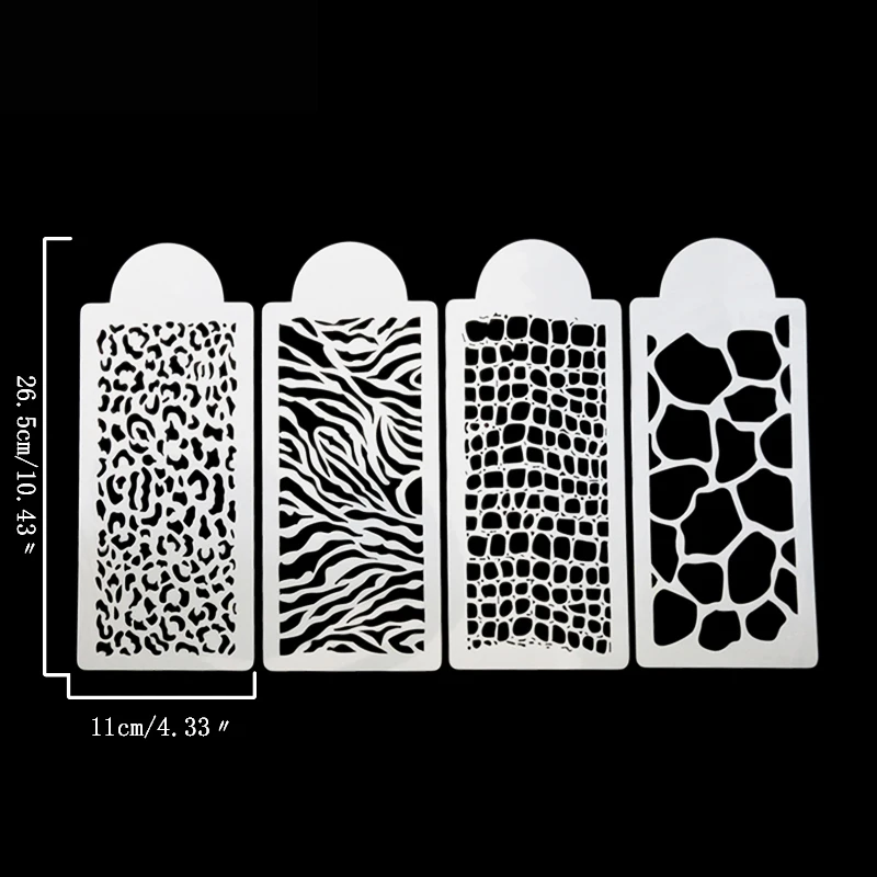 4pcs/set Plastic cake stencils flower spray mold cake printing fondant mold cake decorating tools mould mold diy sugarcraft
4pcs/set Plastic cake stencils flower spray mold cake printing fondant mold cake decorating tools mould mold diy sugarcraft